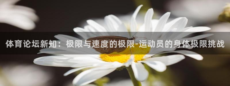 球客岛：体育论坛新知：极限与速度的极限-运动员的身体极限挑战